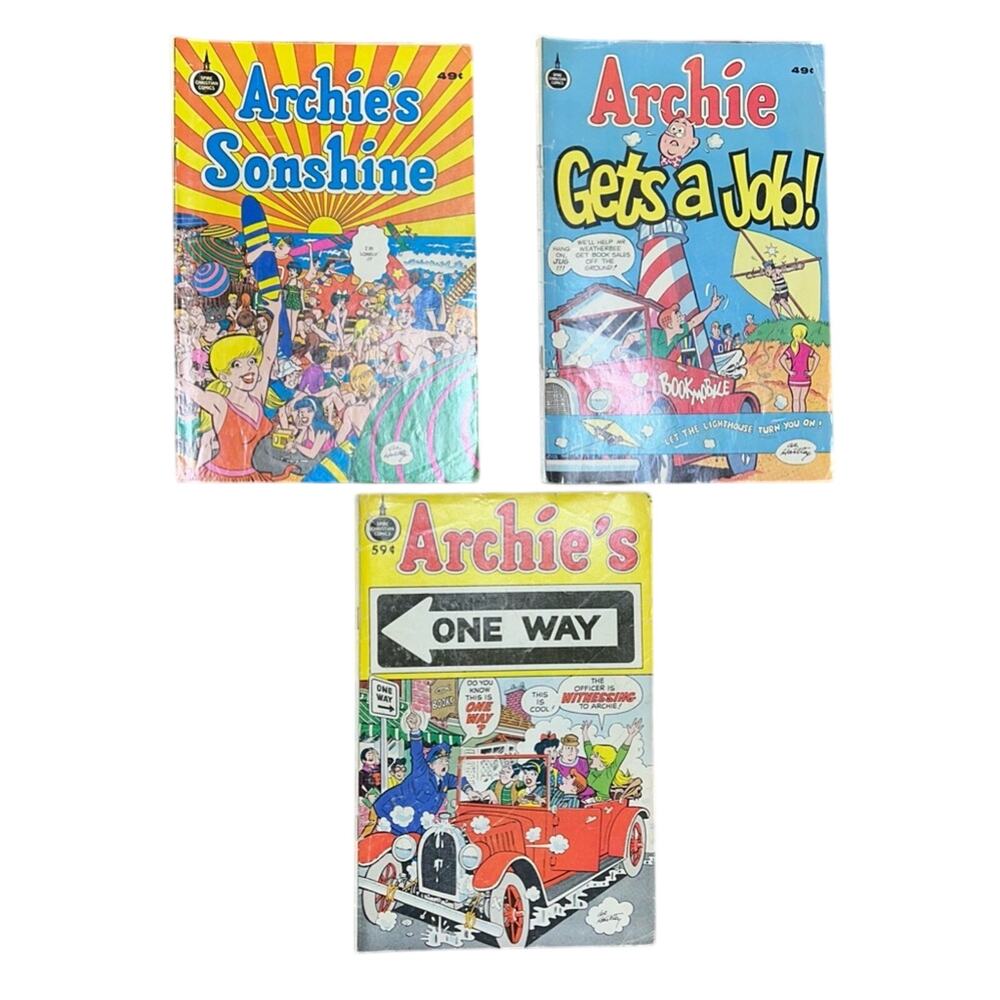 Arche's Vibrant Comic Book Trio - Sonshibe, Gets a job, One Way